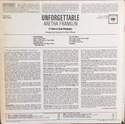 Aretha Franklin : Unforgettable - A Tribute To Dinah Washington (LP, Album, RP, Pit)