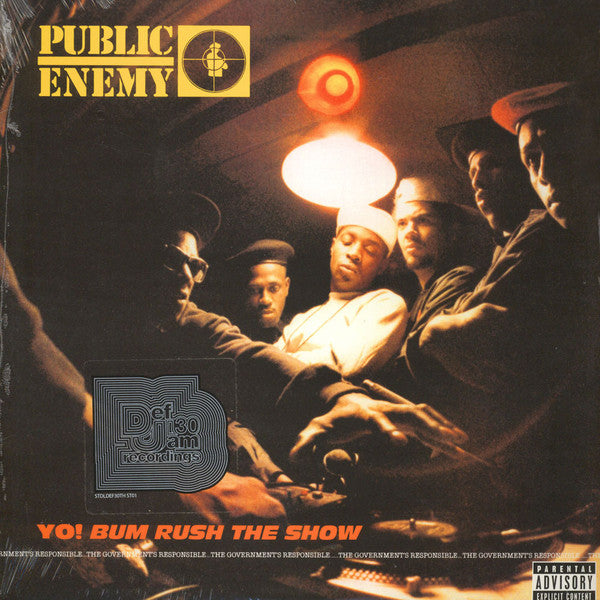 Public Enemy : Yo!  Bum Rush The Show (LP, Album, RE, 180)