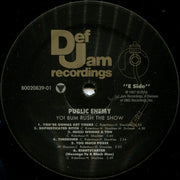 Public Enemy : Yo!  Bum Rush The Show (LP, Album, RE, 180)