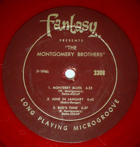 The Montgomery Brothers : The Montgomery Brothers (LP, Album, Mono, Red)