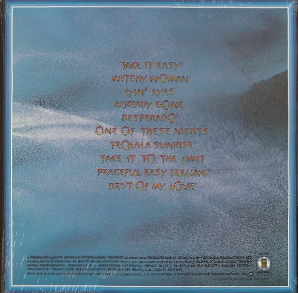 Eagles : Their Greatest Hits 1971-1975 (LP, Album, Comp, Club, RP)
