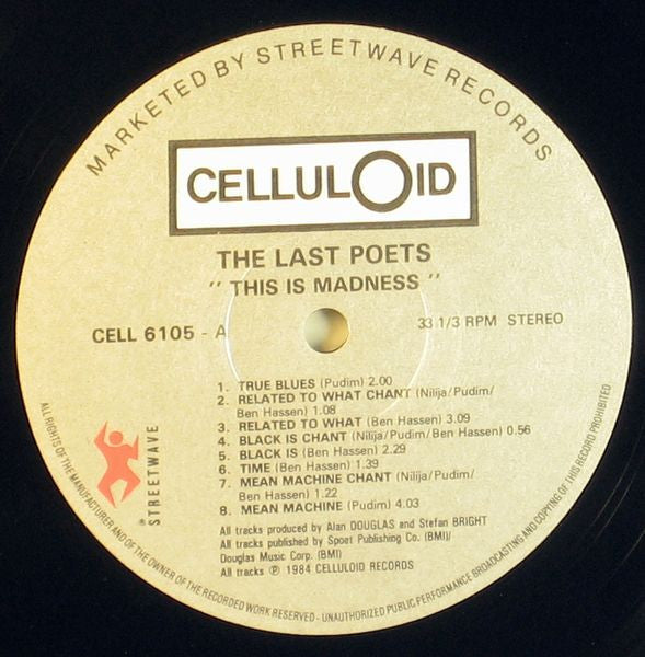 The Last Poets : This Is Madness (LP, Album, RE)