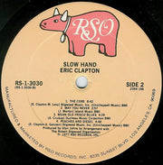 Eric Clapton : Slowhand (LP, Album, Ric)