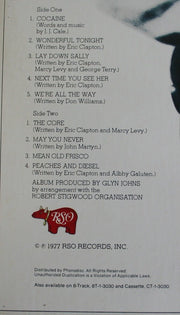 Eric Clapton : Slowhand (LP, Album, Ric)