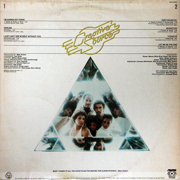 Creative Source : Migration (LP, Album, Son)