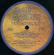 Iron Maiden : Powerslave (LP, Album, Tex)