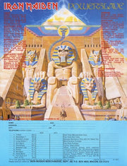 Iron Maiden : Powerslave (LP, Album, Tex)