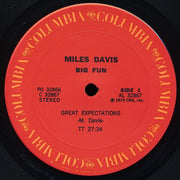 Miles Davis : Big Fun (2xLP, Album, Pit)