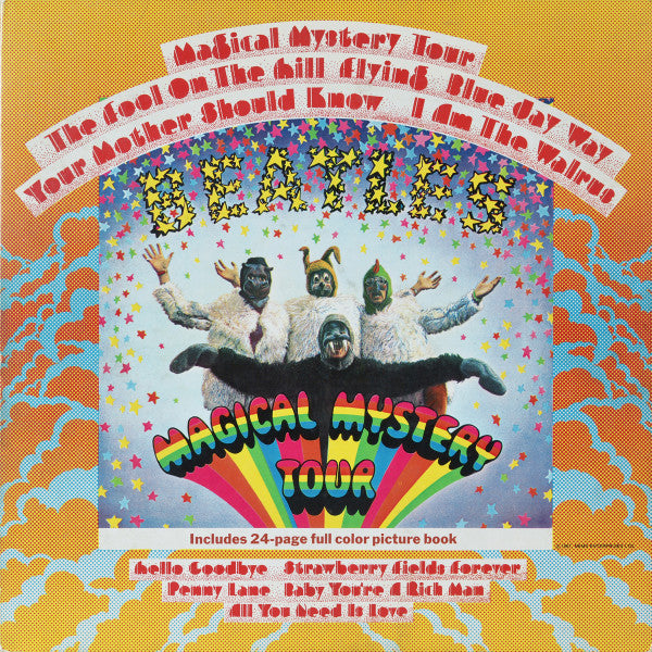 The Beatles : Magical Mystery Tour (LP, Album, RE, Win)
