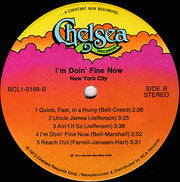 New York City : I'm Doin' Fine Now (LP, Album, Hol)