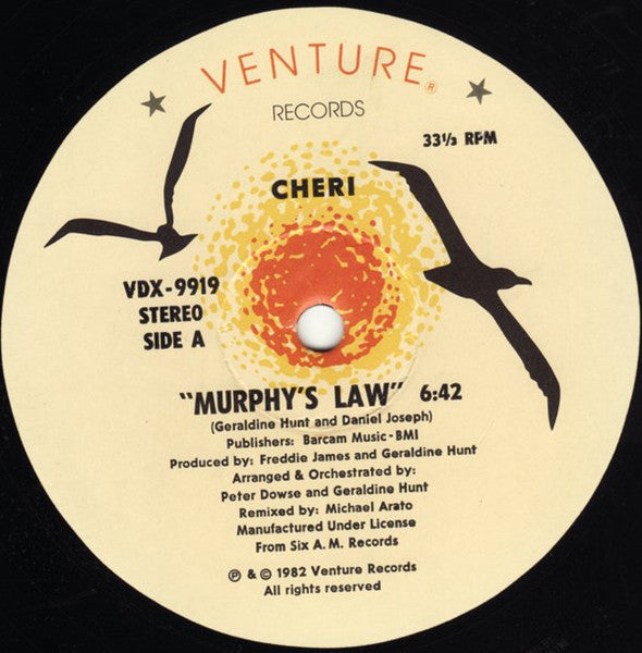 Cheri : Murphy's Law (12")