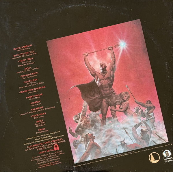 Various : Heavy Metal (Music From The Motion Picture) (2xLP, Album, Comp, CTH)