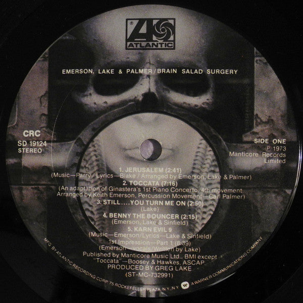 Emerson, Lake & Palmer : Brain Salad Surgery (LP, Album, Club, RE, Die)