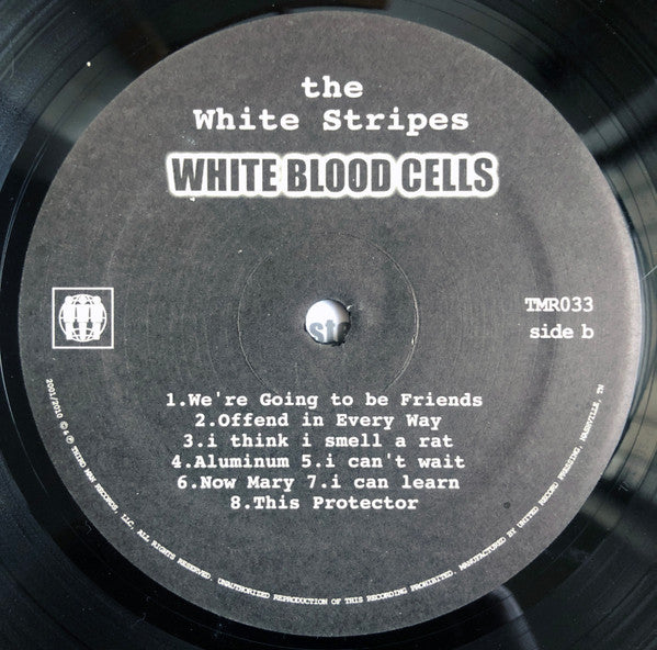 The White Stripes : White Blood Cells (LP, Album, RE, RM, 180)