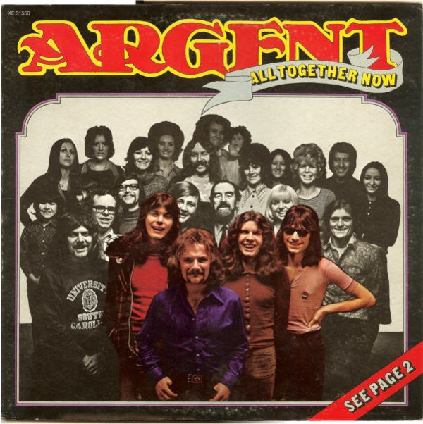 Argent : All Together Now (LP, Album, San)