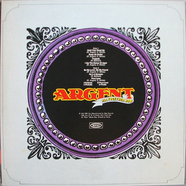 Argent : All Together Now (LP, Album, San)