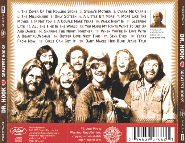 Dr. Hook : Greatest Hooks (CD, Comp)