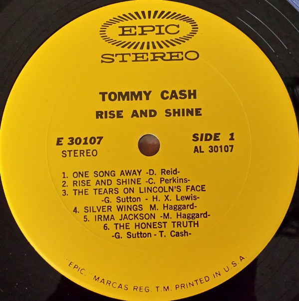 Tommy Cash : Rise And Shine (LP, Album)