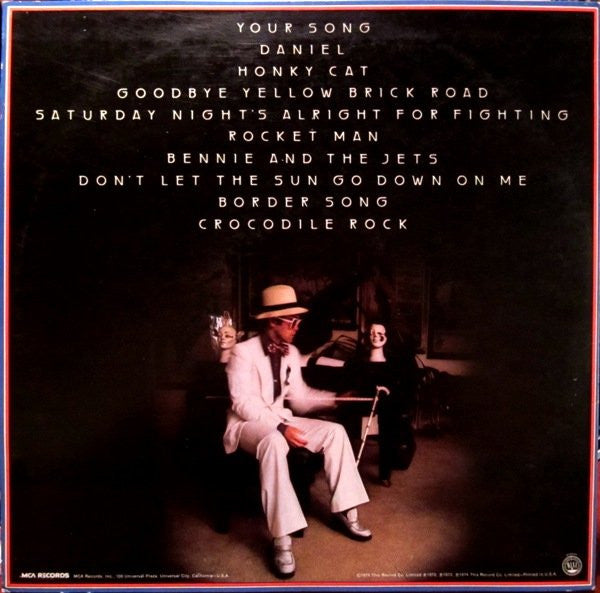 Elton John : Greatest Hits (LP, Comp, Glo)