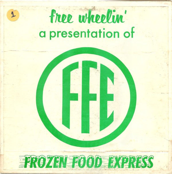 Jody Lyons : Free Wheelin' (10")