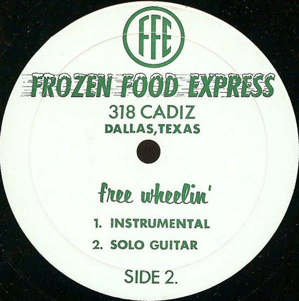 Jody Lyons : Free Wheelin' (10")