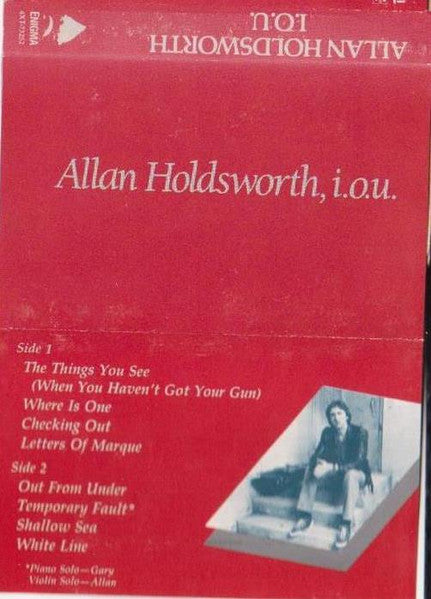 Allan Holdsworth : I.O.U. (Cass, RE, Dol)