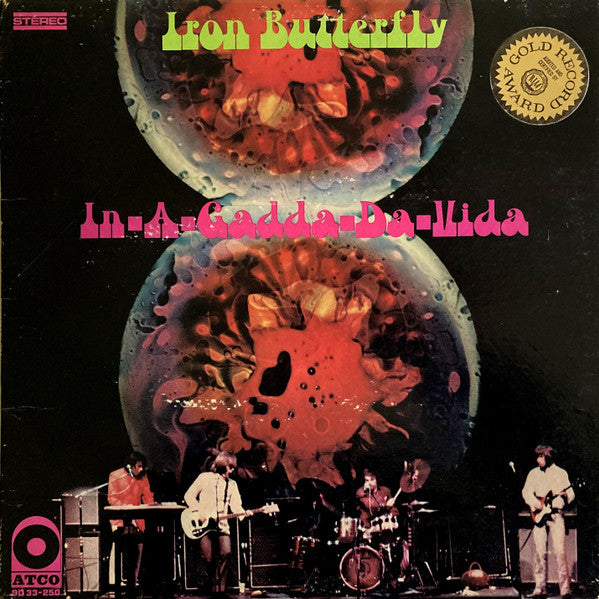 Iron Butterfly : In-A-Gadda-Da-Vida (LP, Album, RP)