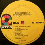 Iron Butterfly : In-A-Gadda-Da-Vida (LP, Album, RP)