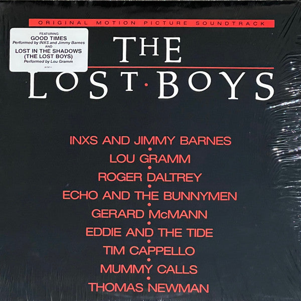 Various : The Lost Boys (Original Motion Picture Soundtrack) (LP, Comp, AR )