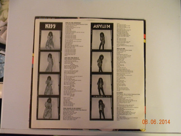 Kiss : Asylum (LP, Album, Club)