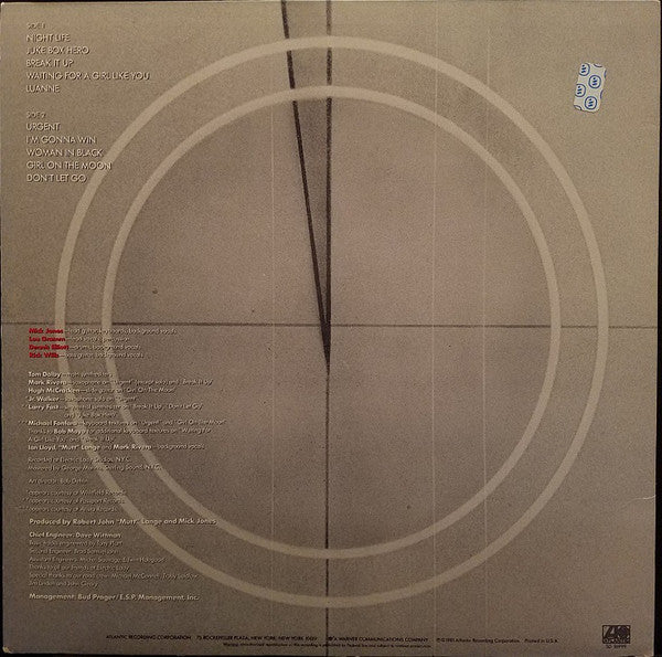 Foreigner : 4 (LP, Album, Eur)
