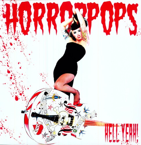 the album cover for HorrorPops - Hell Yeah