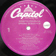 Missing Persons : Spring Session M (LP, Album, Jac)