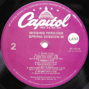 Missing Persons : Spring Session M (LP, Album, Jac)