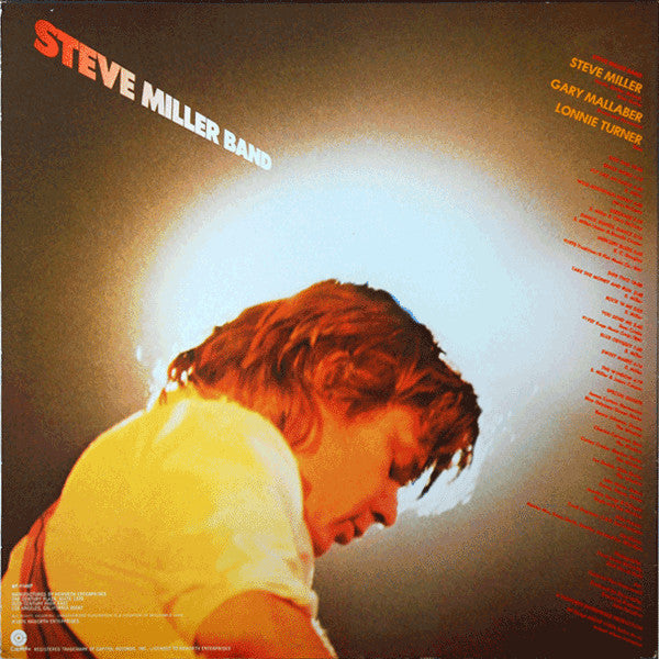 Steve Miller Band : Fly Like An Eagle (LP, Album, Jac)