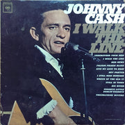 Johnny Cash : I Walk The Line (LP, Album, Mono, RE, RP, San)