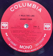 Johnny Cash : I Walk The Line (LP, Album, Mono, RE, RP, San)