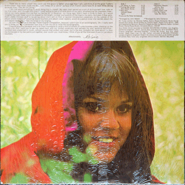 Melanie (2) : Melanie (LP, Album, RE)