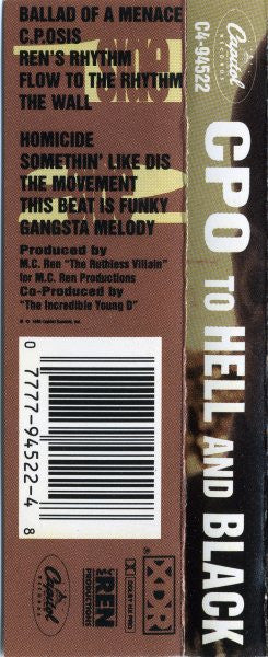 C.P.O. : To Hell And Black (Cass, Album)