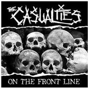 the album cover for The Casualties - On the Front Line