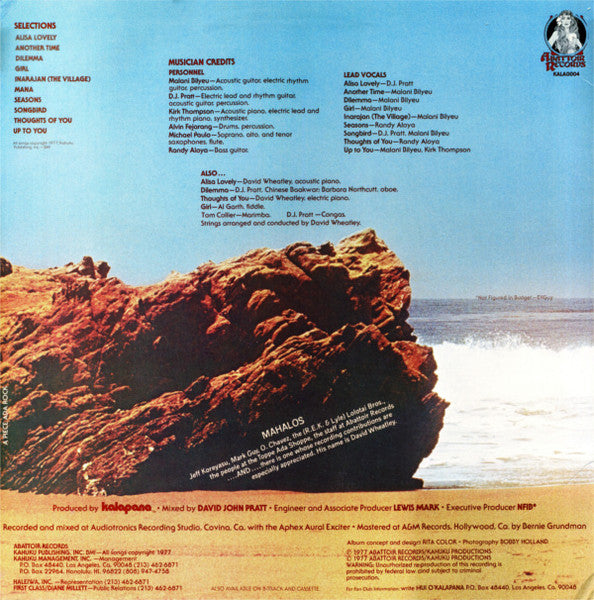 Kalapana : Kalapana III (LP, Album)