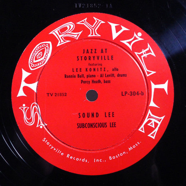 Lee Konitz : At Storyville (10", Mono)