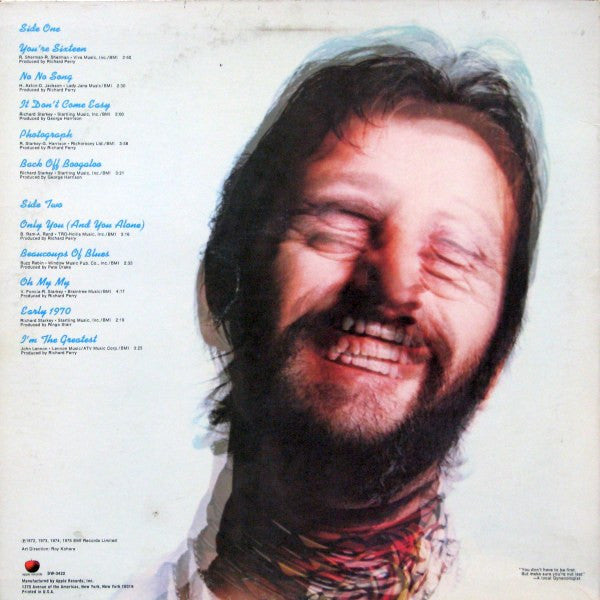 Ringo Starr : Blast From Your Past (LP, Comp, Los)