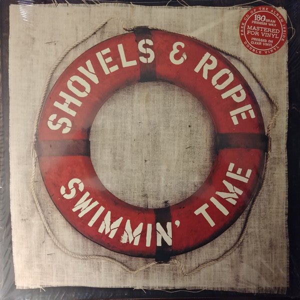 Shovels And Rope : Swimmin' Time (2xLP, Album, Cle + CD, Album)