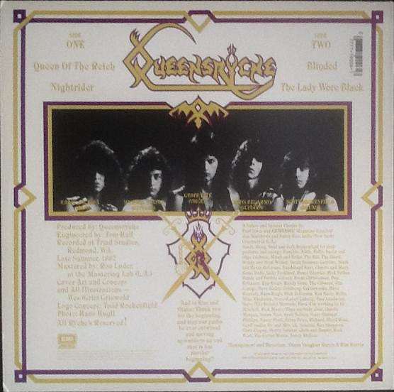 Queensrÿche : Queensrÿche (12", EP, Jac)