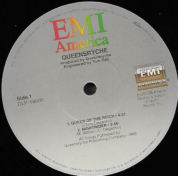Queensrÿche : Queensrÿche (12", EP, Jac)