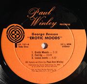 George Benson : Erotic Moods (LP, Album, RP)