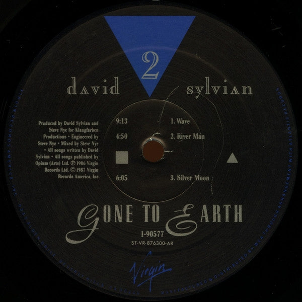 David Sylvian : Gone To Earth (2xLP, Album, Gat)