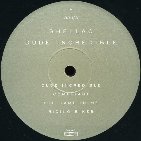 Shellac : Dude Incredible (LP, Album, 180 + CD, Album)