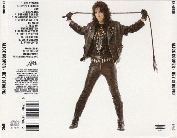 Alice Cooper (2) : Hey Stoopid (CD, Album, Pit)